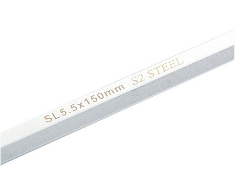 Отвертка шлицевая SL 5.5х150мм 3-компонентная рукоятка GROSS 12112