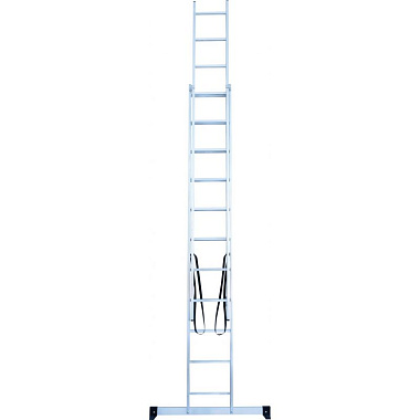 Лестница-стремянка 2-секционная алюминиевая Новая Высота Стандарт NV1220 2х11