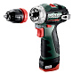 Дрель-шуруповерт аккумуляторная бесщеточная METABO PowerMaxx BS BL Q 2х2Аh