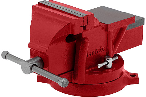 Тиски слесарные 100мм поворотные с наковальней MATRIX 18600