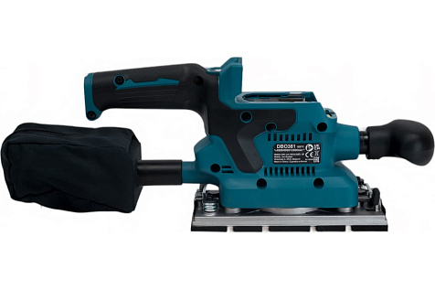 Шлифмашина вибрационная аккумуляторная MAKITA DBO 381ZU без АКБ и ЗУ