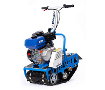 Мотобуксировщик НЕВА МС1-ZS GB225 с санями и сиденьем