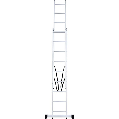 Лестница-стремянка 2-секционная алюминиевая Новая Высота NV1220 2х9