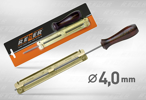 Шаблон для заточки цепей 3/8"P 4,0мм REZER RFG 70504 