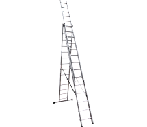 Лестница-стремянка 3-секционная алюминиевая Новая Высота NV1230 3х14