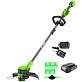 Триммер аккумуляторный GREENWORKS GD24LT331K4 1х4Ah 2113407UB