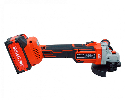 Шлифмашина угловая аккумуляторная BRAIT BCAGS20U 1х4Ah