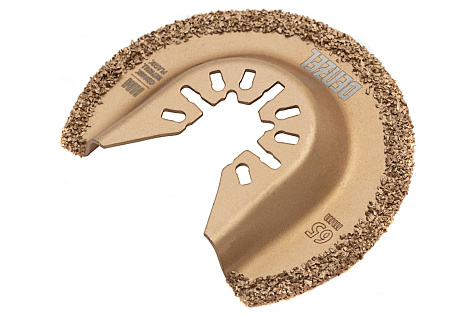Насадка для МФИ режущая полукруглая по плитке и дереву 65мм HM DENZEL 782325