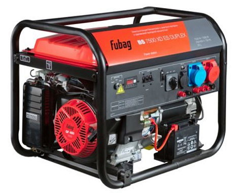 Электростанция бензиновая FUBAG BS 7500 XD ES DUPLEX 46712