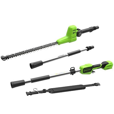 Кусторез штанговый аккумуляторный GREENWORKS G24PH511 без АКБ и ЗУ 2301907