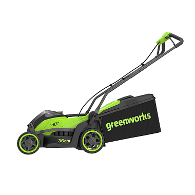 Газонокосилка аккумуляторная GREENWORKS GD40LM361 без АКБ и ЗУ 2520807