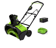 Снегоуборщик аккумуляторный GREENWORKS GD60PSTK4 1х4Ah 2602907UB