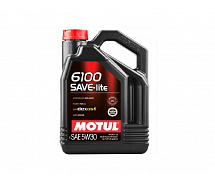 Масло моторное синтетическое 5W30 4л MOTUL Save-Lite 6100 107957