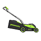Газонокосилка аккумуляторная GREENWORKS GD40LM361K4 1х4Ah 2520807UB