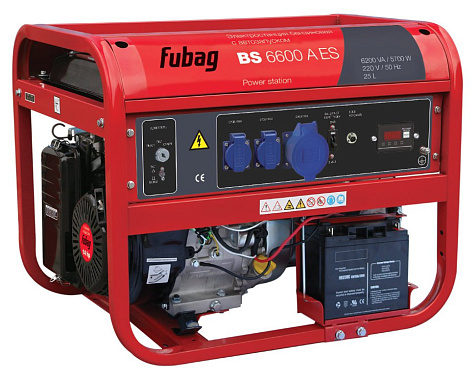 Бензогенератор FUBAG BS 6600 A ES