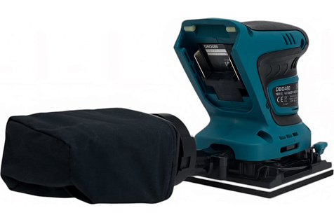 Шлифмашина вибрационная аккумуляторная MAKITA DBO 480Z без АКБ и ЗУ