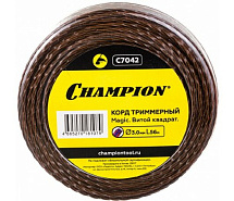 Леска триммерная (квадрат витой) 3мм х 56м Magic CHAMPION C7042