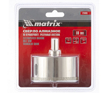 Сверло алмазное по керамограниту 80х67мм MATRIX 726803