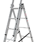 Лестница-стремянка 3-секционная алюминиевая Новая Высота NV1230 3х5