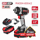 Гайковерт ударный аккумуляторный PIT PIW 20H-600A/2 2х4Ah