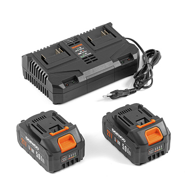 Газонокосилка аккумуляторная DAEWOO DLM 4142Li SET 2x5Ah