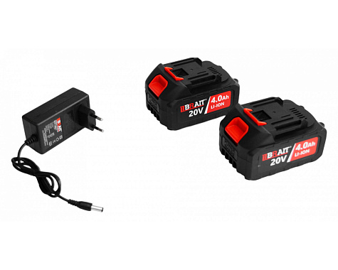 Триммер аккумуляторный BRAIT BCBC 20-4NMBL-1 2х4Ah