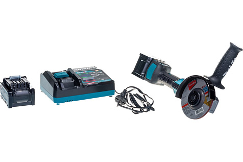 Шлифмашина угловая аккумуляторная MAKITA GA 012GM201 2х4Ah