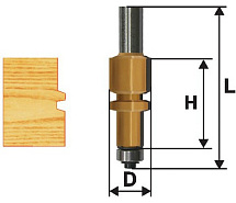 Фреза комбинир.универсальная ф22.2х38мм хв.12мм ЭНКОР