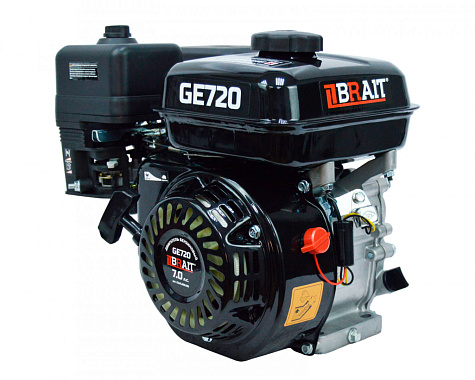 Двигатель бензиновый BRAIT GE720 (7.0л.с.,вал под шпонку 20мм)