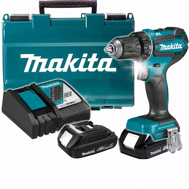 Дрель-шуруповерт аккумуляторная MAKITA DDF 485SYE 2х1.5Ah