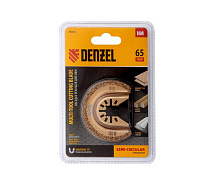 Насадка для МФИ режущая полукруглая по плитке и дереву 65мм HM DENZEL 782325