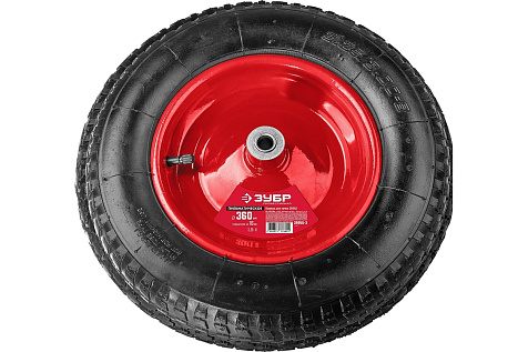 Колесо пневматическое 360х16мм КП-3 ЗУБР