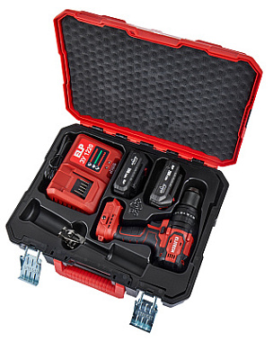 Дрель-шуруповерт ударная аккумуляторная ELITECH ДА 20УБЛ2 2х2Ah