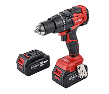 Дрель-шуруповерт ударная аккумуляторная ELITECH ДА 21УБЛ2 2х4Ah