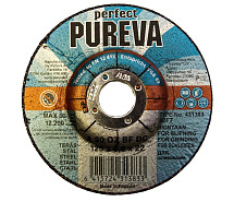 Круг шлифовальный по металлу 125х6х22мм PUREVA (снято с произ-ва)