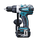 Дрель-шуруповерт аккумуляторная MAKITA DDF 458RFE 2х3Ah