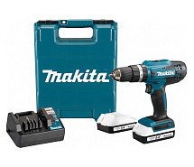 Дрель-шуруповерт ударная аккумуляторная MAKITA HP 488D006 2х2Ah