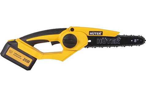 Пила цепная аккумуляторная HUTER ELS-20/8-Li-2K-BL 2х4Ah 70/10/40