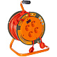 Удлинитель на катушке ПВС 3х1,5 IP44 30м 4 гнезда GLANZEN EB-30-008