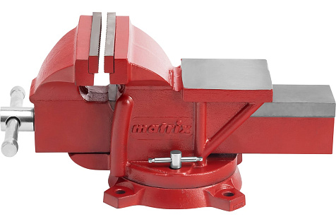 Тиски слесарные 150мм поворотные с наковальней MATRIX 18602