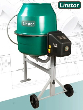Бетоносмеситель (чугунный венец) LINSTOR Б-220