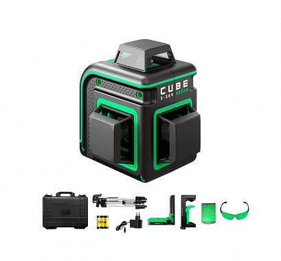 Уровень лазерный ADA CUBE 3-360 GREEN Ultimate Edition А00569