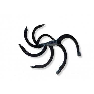 Фрезы культиваторные спиральные вал S32 470/400мм 7 зубов 2шт