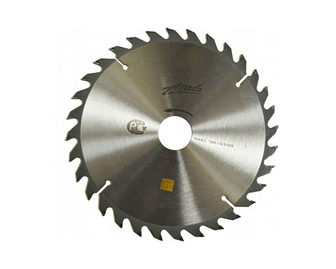 Диск пильный по дереву 219х30Тх16мм АТАКА 8078810