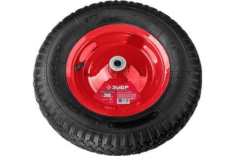 Колесо пневматическое 380х16мм КП-1 ЗУБР