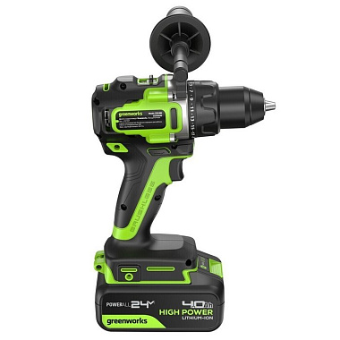 Дрель-шуруповерт аккумуляторная GREENWORKS GD24DD90 1х4Ah 3707507CUB