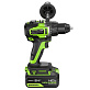 Дрель-шуруповерт аккумуляторная GREENWORKS GD24DD90 1х4Ah 3707507CUB