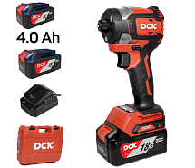 Гайковерт аккумуляторный ударный DCK KDPL208 2х4Ah
