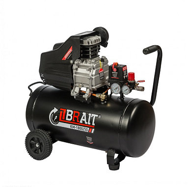 Компрессор масляный с прямым приводом BRAIT КМ-1800/50