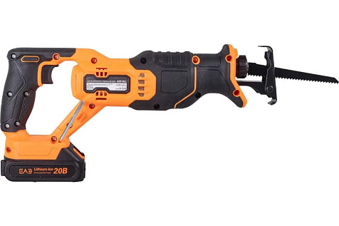 Пила сабельная аккумуляторная ВИХРЬ АСП-20Li 1х2Ah 72/25/4